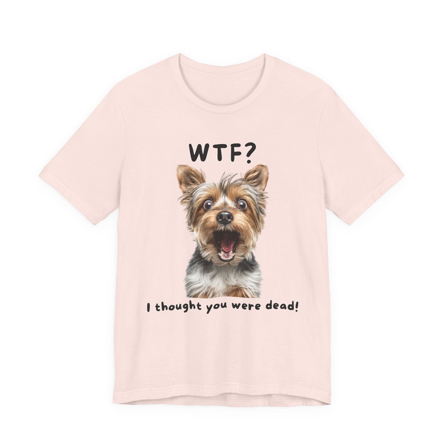 Yorkshire Terrier "WTF?" T-shirt