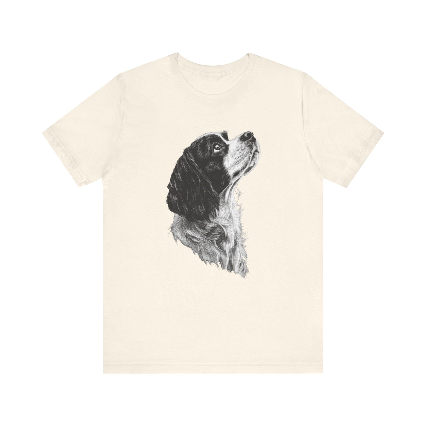 Cavalier King Charles Spaniel "Noir & Blanc" T-shirt