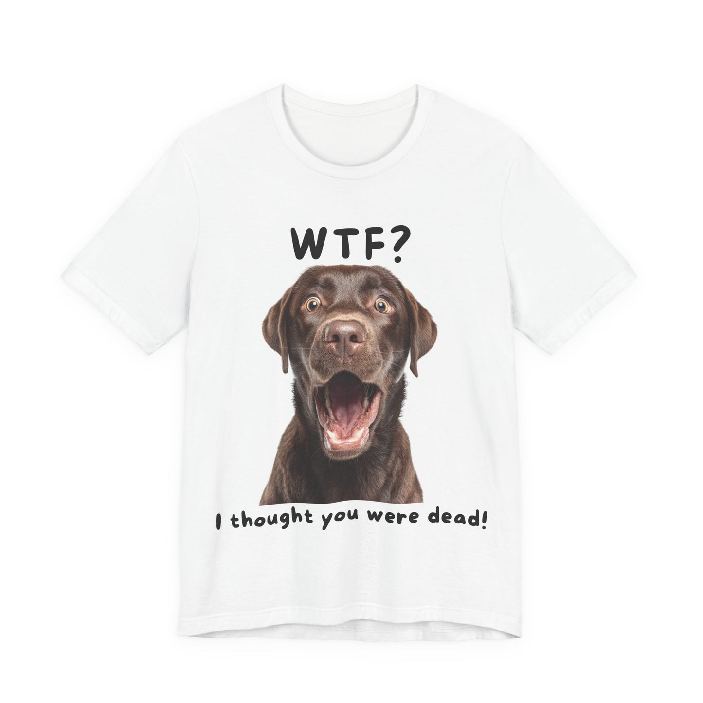 Labrador Retriever "WTF?" T-shirt