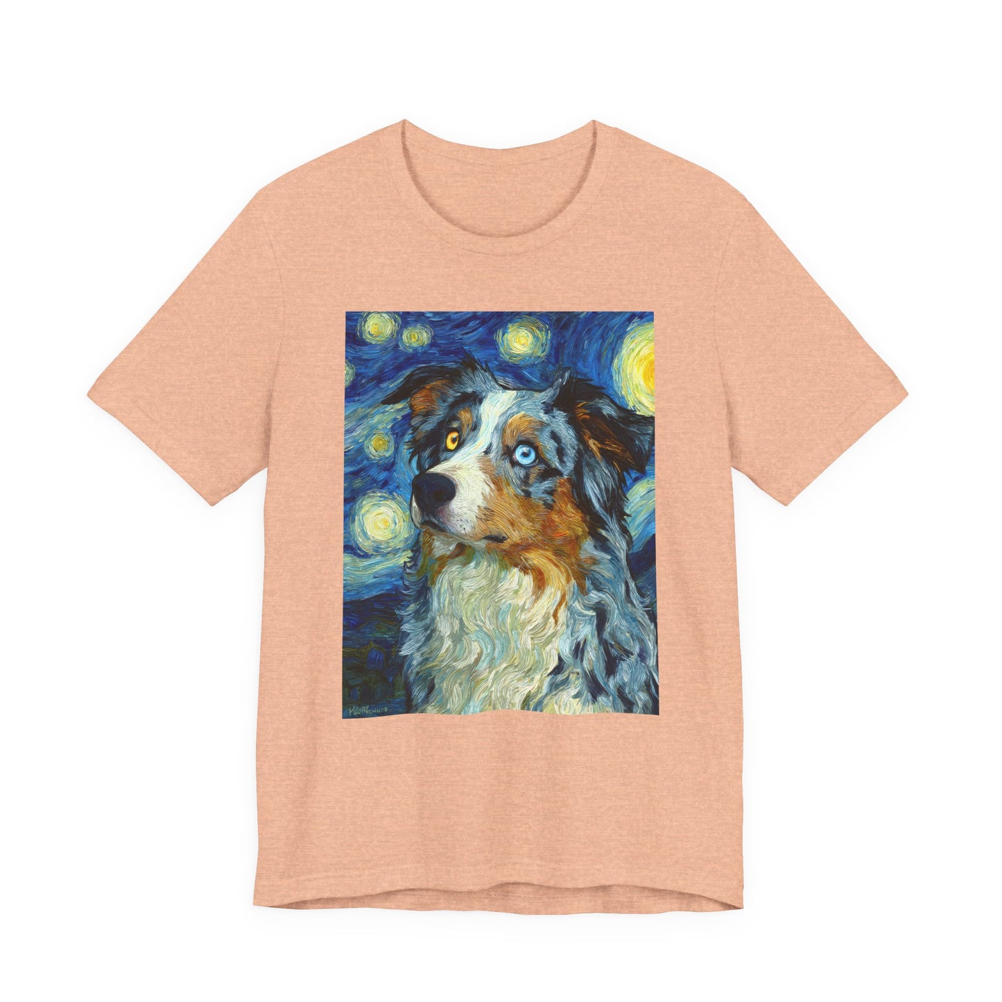 Australian Shepherd "Starry Night" T-shirt