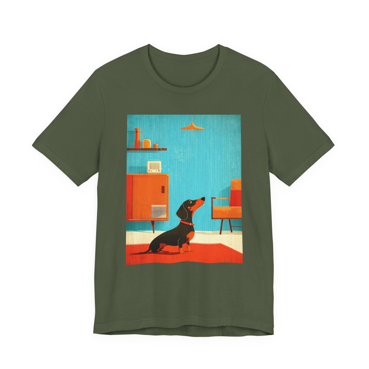 Dachshund "Mid-Century Doggo" T-shirt