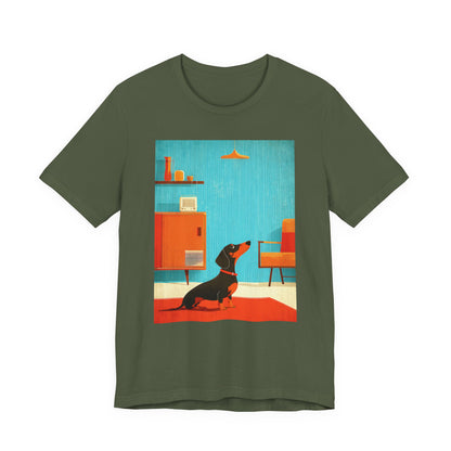 Dachshund "Mid-Century Doggo" T-shirt