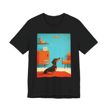Dachshund "Mid-Century Doggo" T-shirt