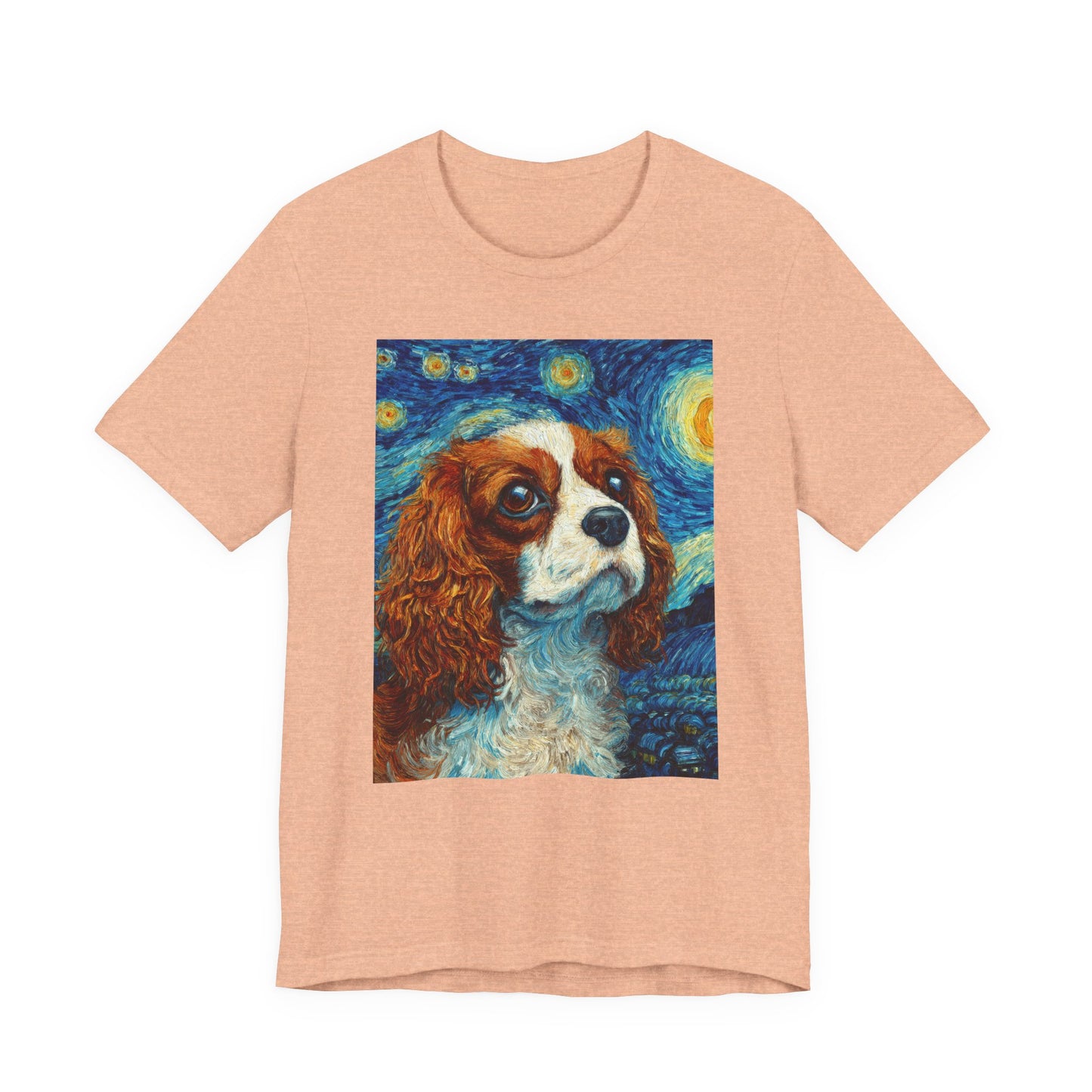 Cavalier King Charles Spaniel "Starry Night" T-shirt