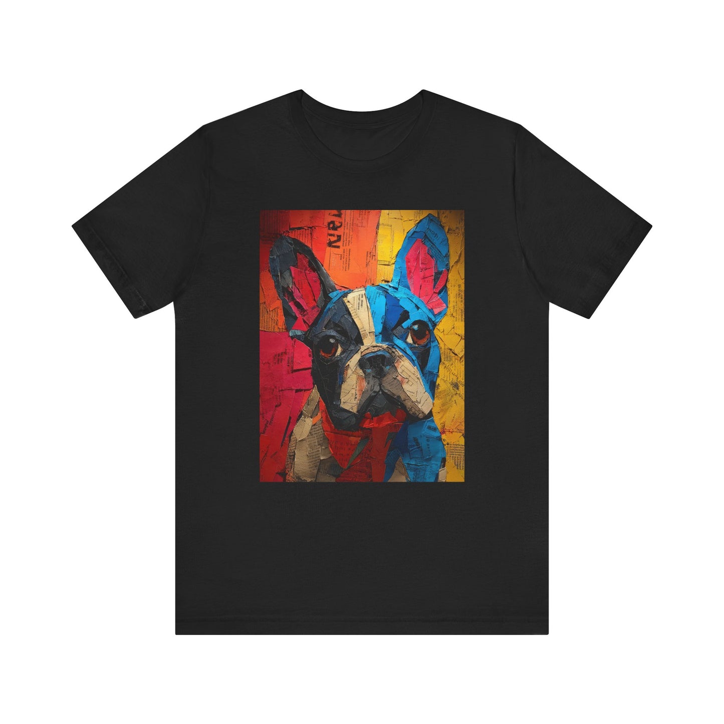 French Bulldog "Mosaic Mutt" T-shirt