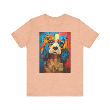 Cavalier King Charles Spaniel "Mosaic Mutt" T-shirt