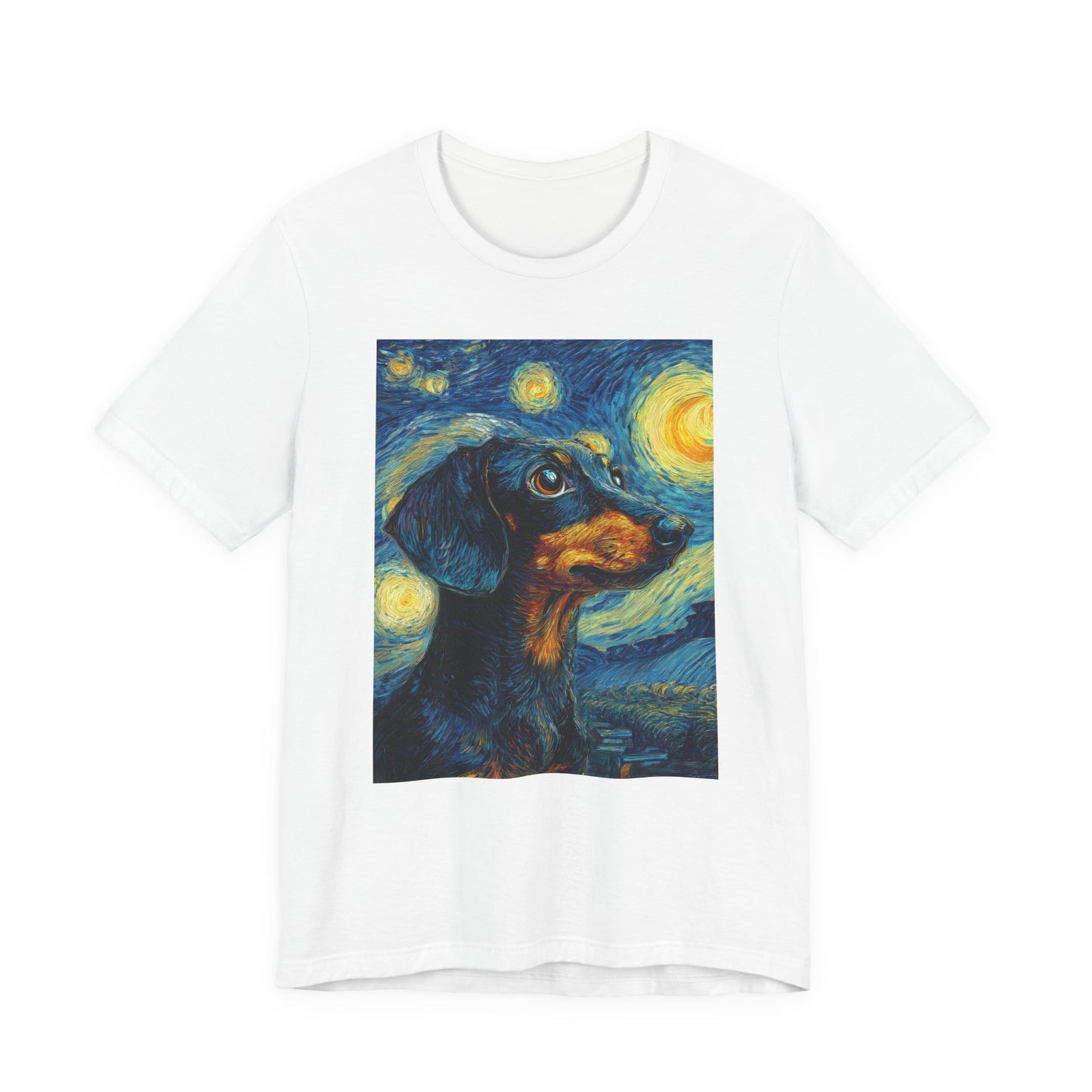 Dachshund "Starry Night" T-shirt