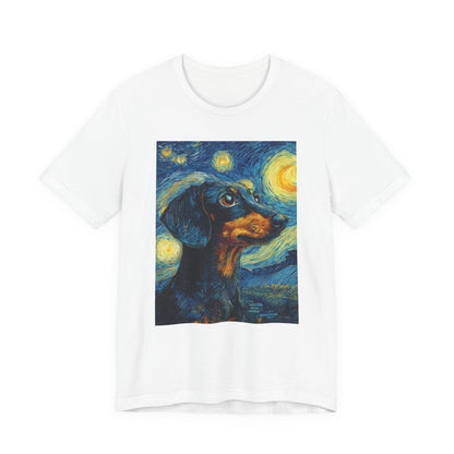 Dachshund "Starry Night" T-shirt