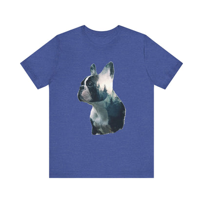 French Bulldog "Forest Minded" T-shirt