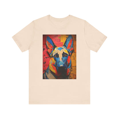 German Shepherd "Mosaic Mutt" T-shirt
