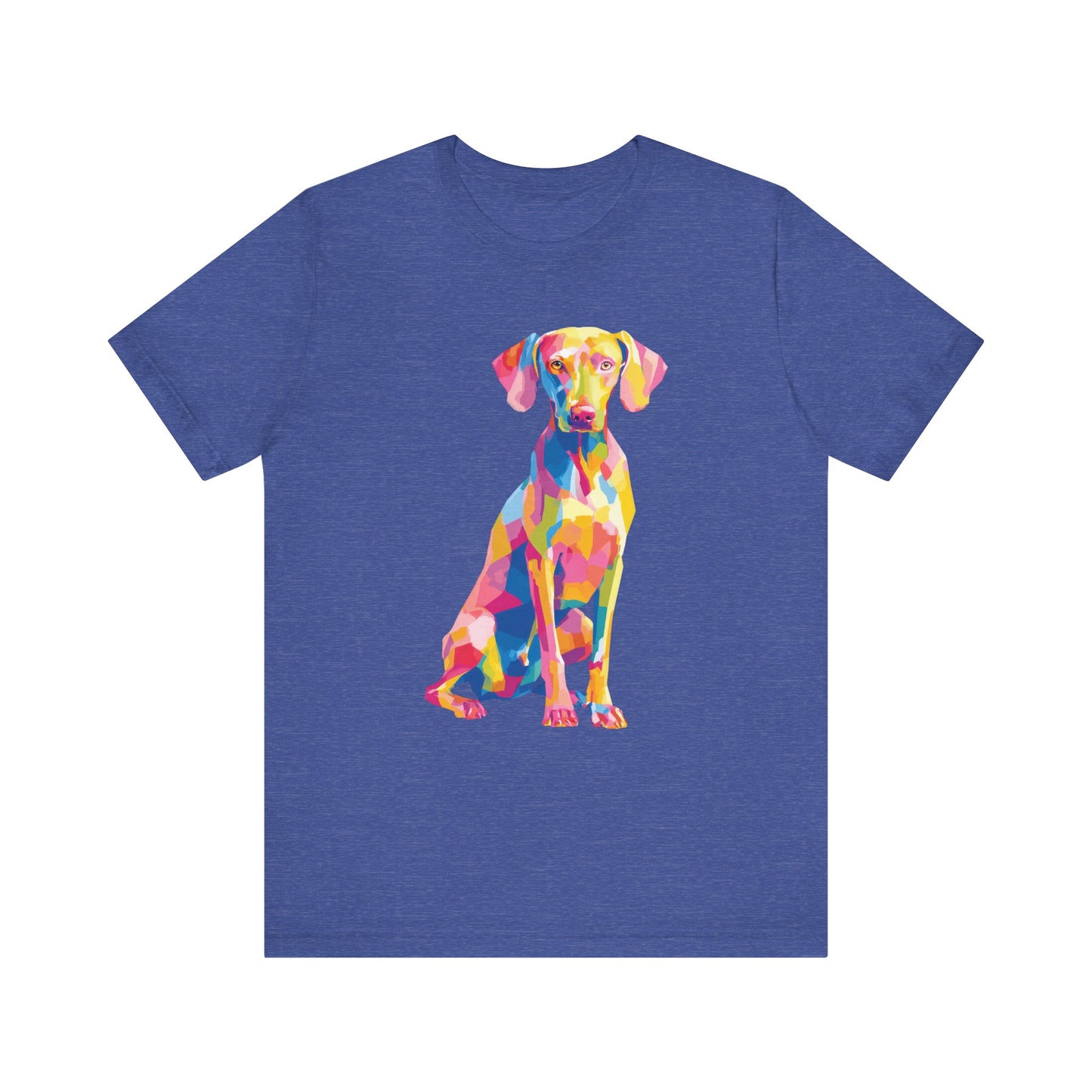 Weinmaraner "Colorful Canine" T-shirt