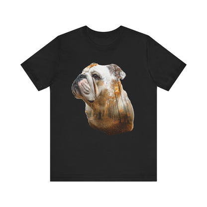English Bulldog "Forest Minded" T-shirt