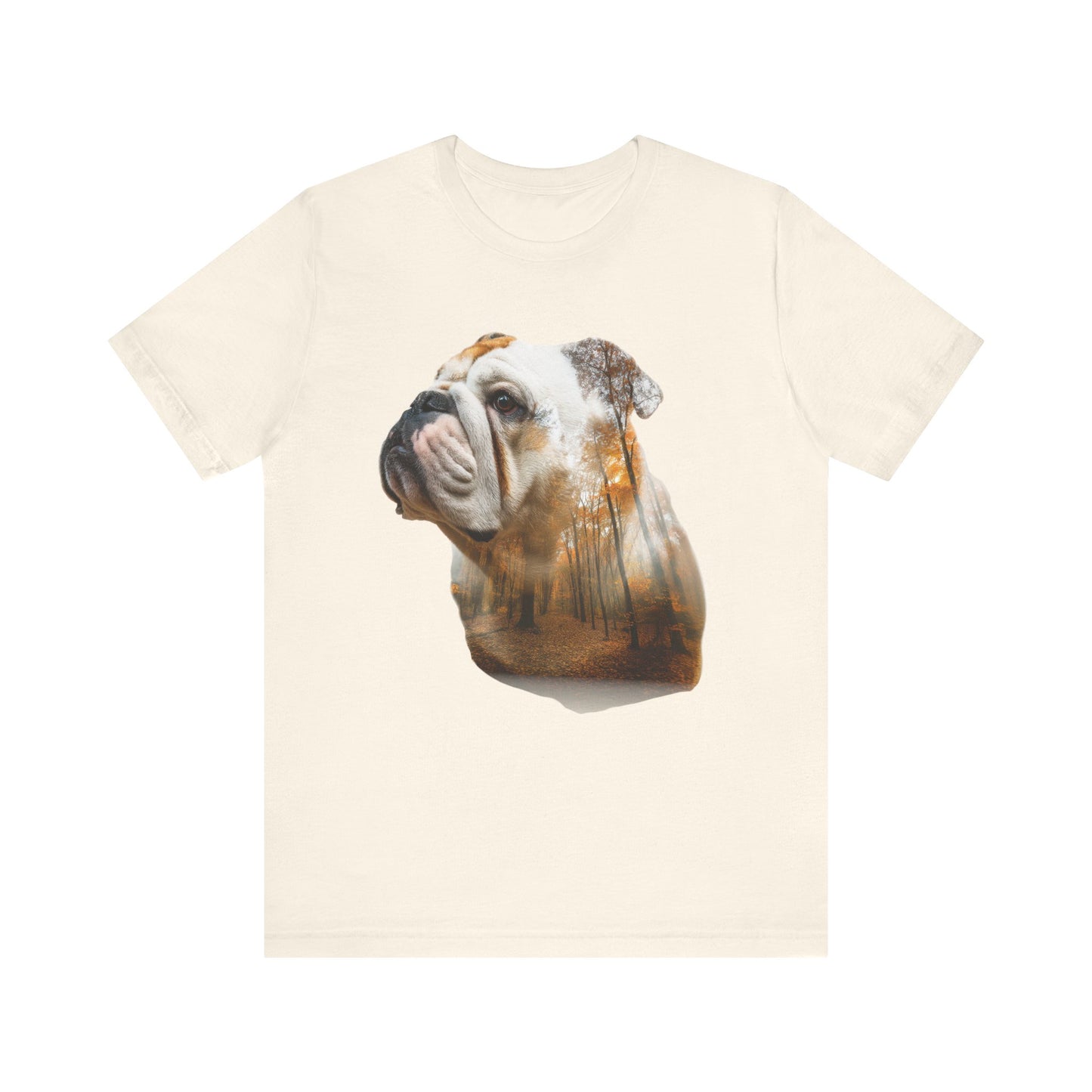 English Bulldog "Forest Minded" T-shirt