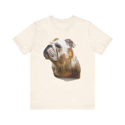 English Bulldog "Forest Minded" T-shirt
