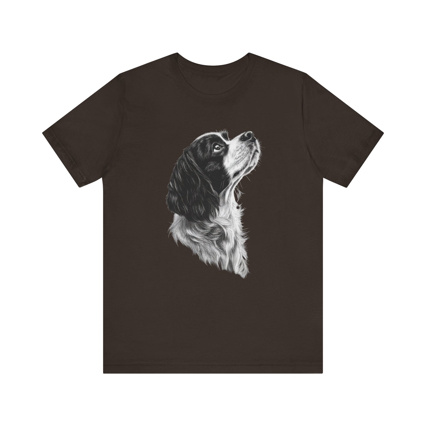 Cavalier King Charles Spaniel "Noir & Blanc" T-shirt