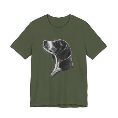 Beagle "Noir & Blanc" T-shirt