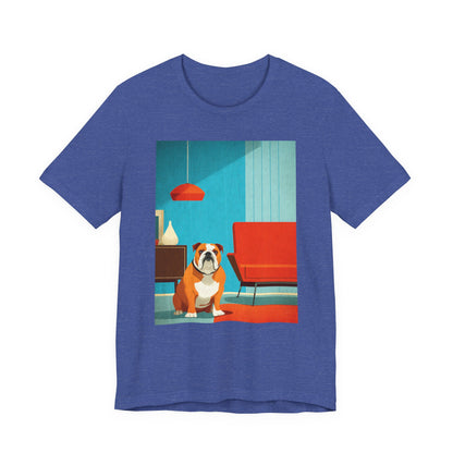 English Bulldog "Mid-Century Doggo" T-shirt