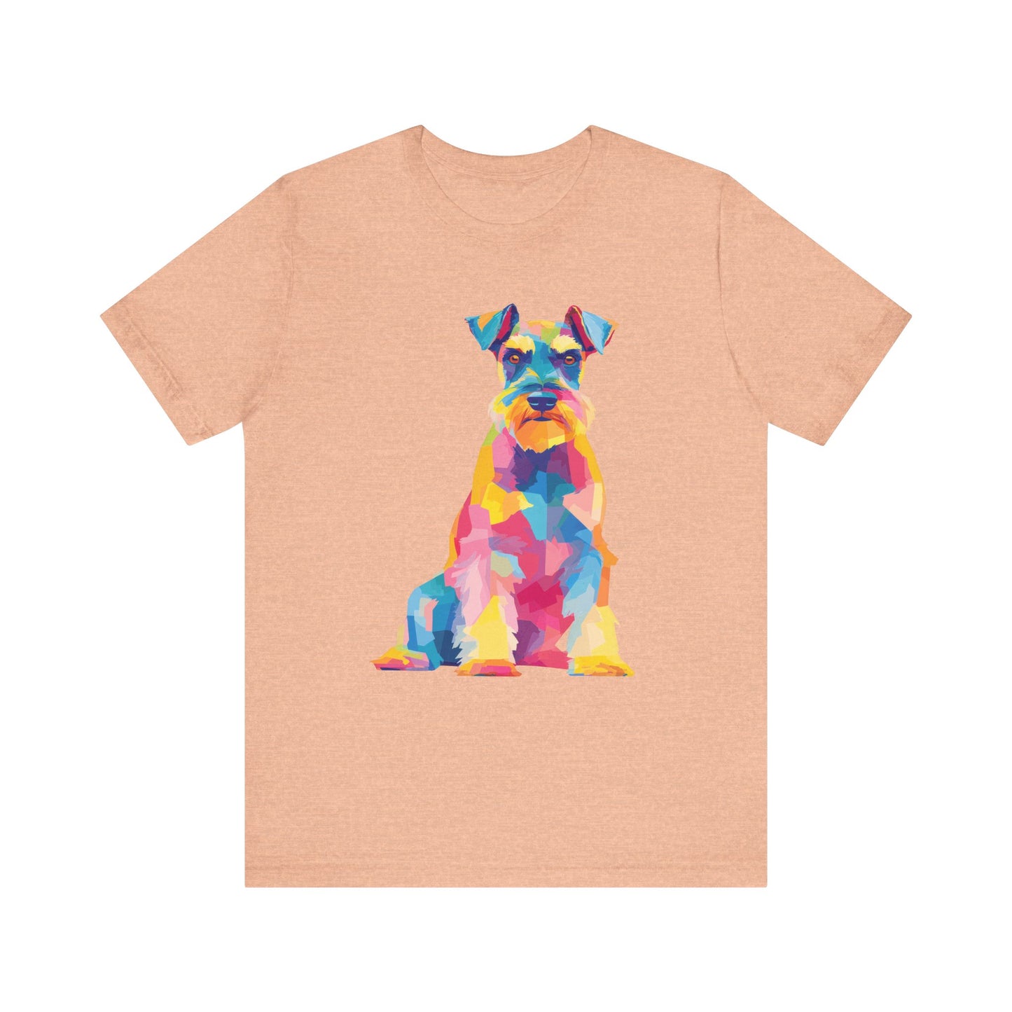 Giant Schnauzer "Colorful Canine" T-shirt