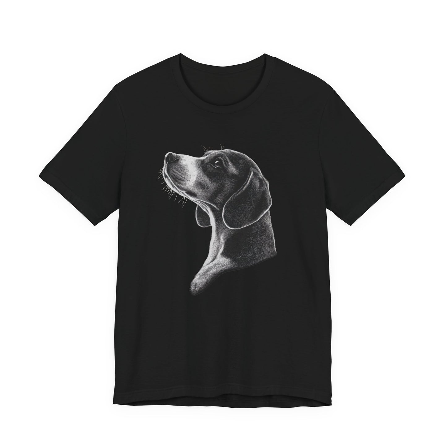 Beagle "Noir & Blanc" T-shirt