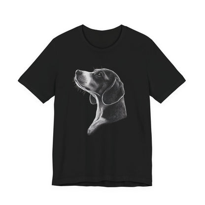Beagle "Noir & Blanc" T-shirt
