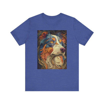 Austalian Shepherd "Cloisonne" T-shirt