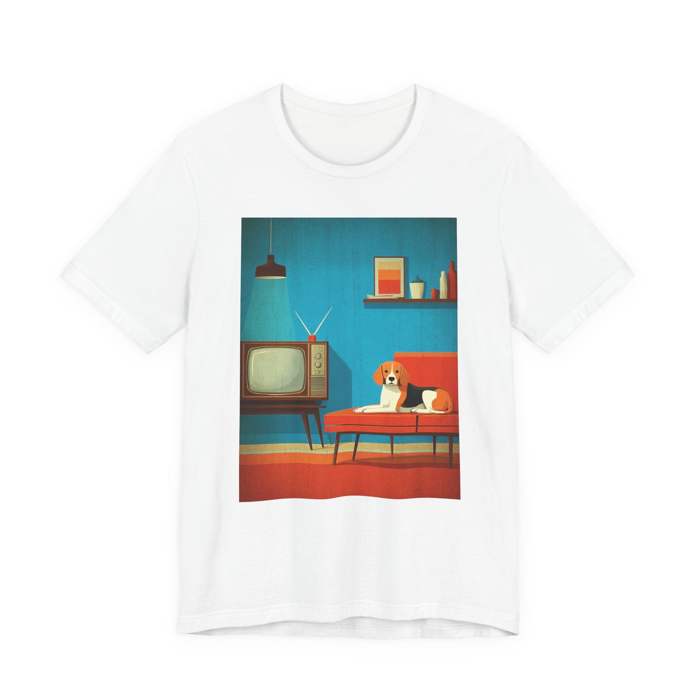 Beagle "Mid-Century Doggo" T-shirt