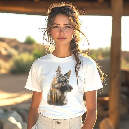 German Shepherd "Forest Minded" T-shirt