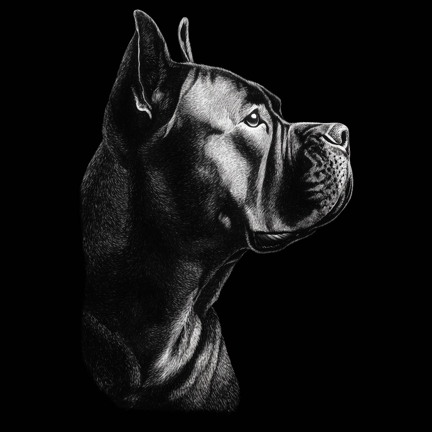 Cane Corso "Noir & Blanc" T-shirt