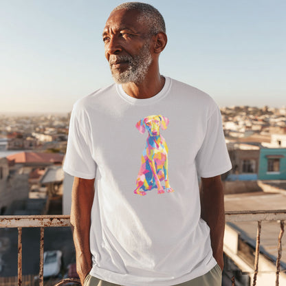 Weinmaraner "Colorful Canine" T-shirt