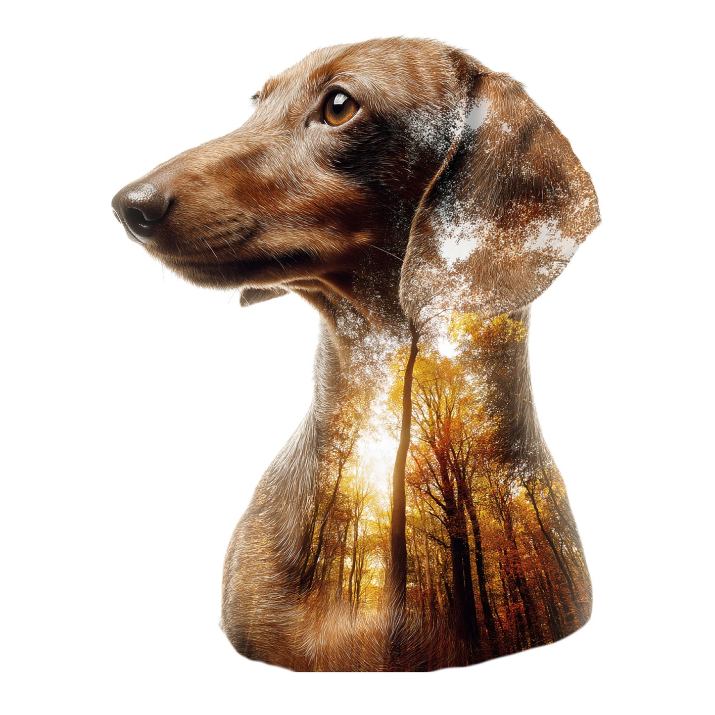 Dachshund "Forest Minded" T-shirt