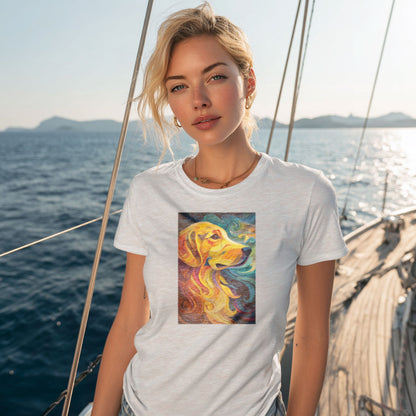 Golden Retriever "Cosmic Canine" T-shirt