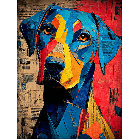 Labrador Retriever "Mosaic Mutt" T-shirt