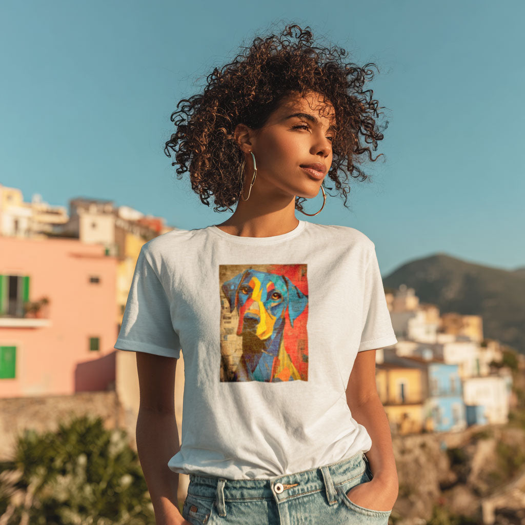 Labrador Retriever "Mosaic Mutt" T-shirt