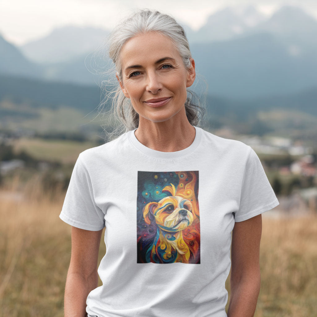 Shih Tzu "Cosmic Canine" T-shirt