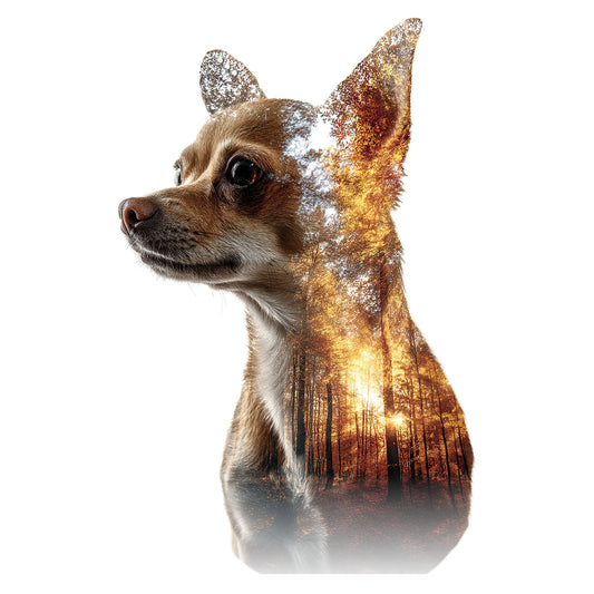 Chihuahua "Forest Minded" T-shirt