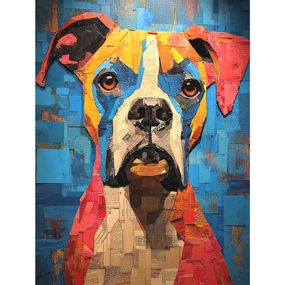 Boxer "Mosaic Mutt" T-shirt