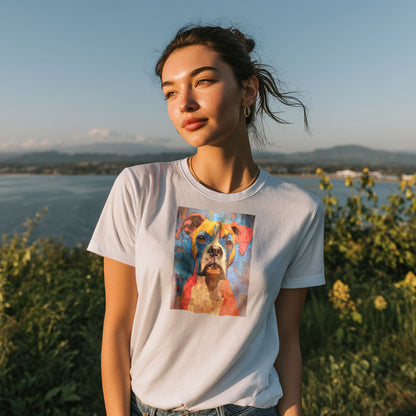 Boxer "Mosaic Mutt" T-shirt
