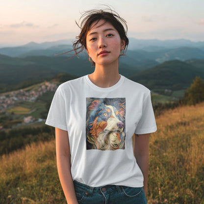 Austalian Shepherd "Cloisonne" T-shirt