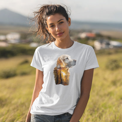 Golden Retriever "Forest Minded" T-shirt