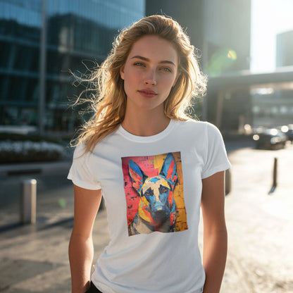 German Shepherd "Mosaic Mutt" T-shirt