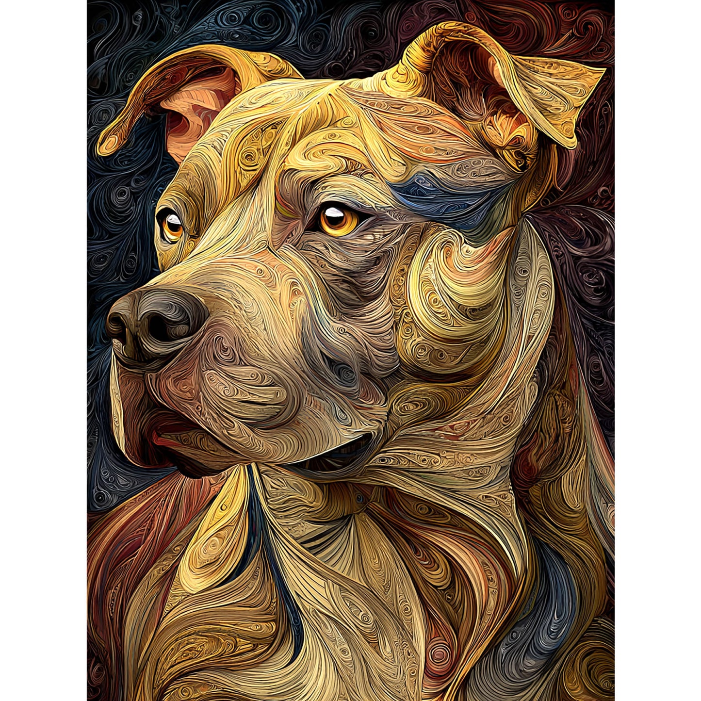 American Pit Bull "Cloisonne" T-shirt