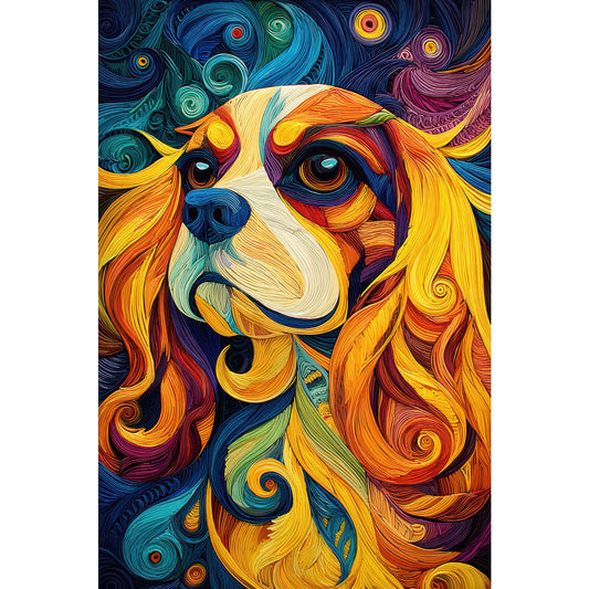 Cavalier King Charles Spaniel "Cosmic Canine" T-shirt