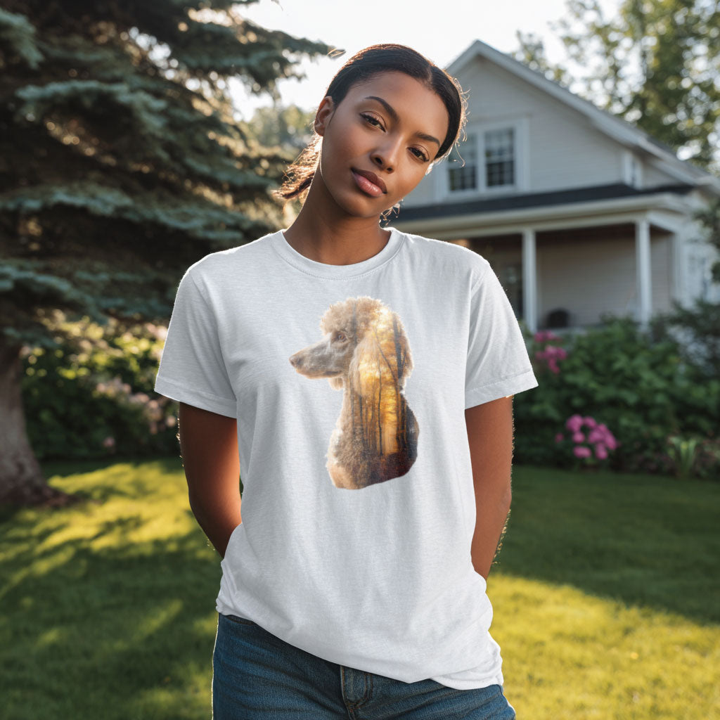 French Poodle "Forest Minded" T-shirt