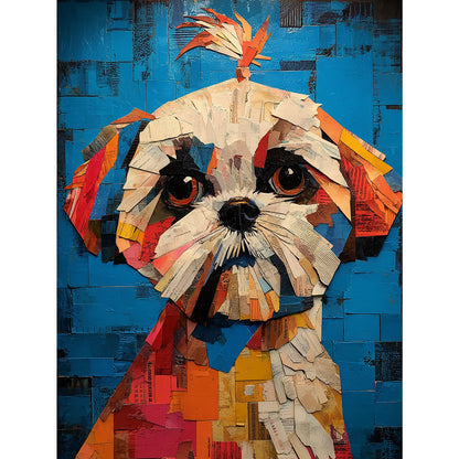 Shih Tzu "Mosaic Mutt" T-shirt