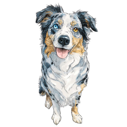 Australian Shepherd "Good Dog" T-shirt