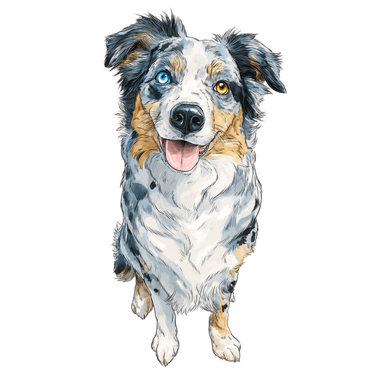 Australian Shepherd "Good Dog" T-shirt
