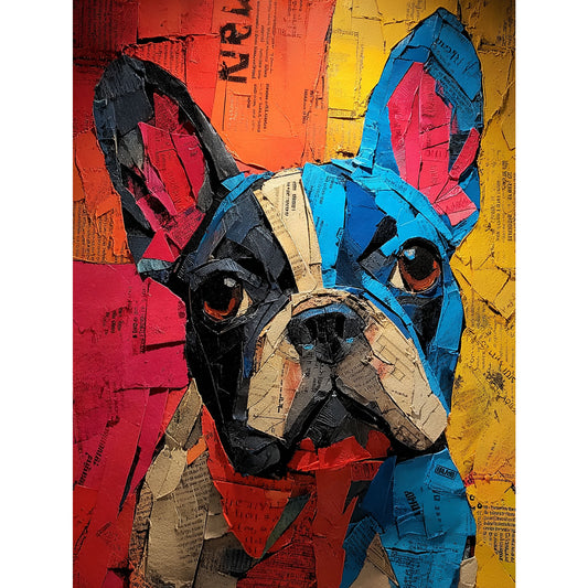 French Bulldog "Mosaic Mutt" T-shirt