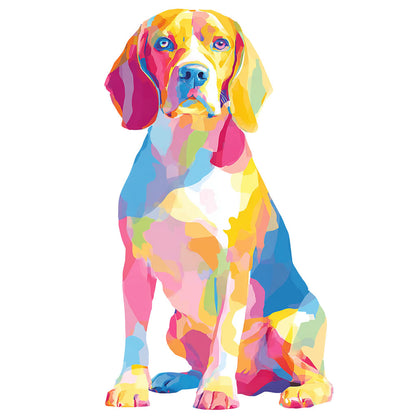 Beagle "Colorful Canine" T-shirt