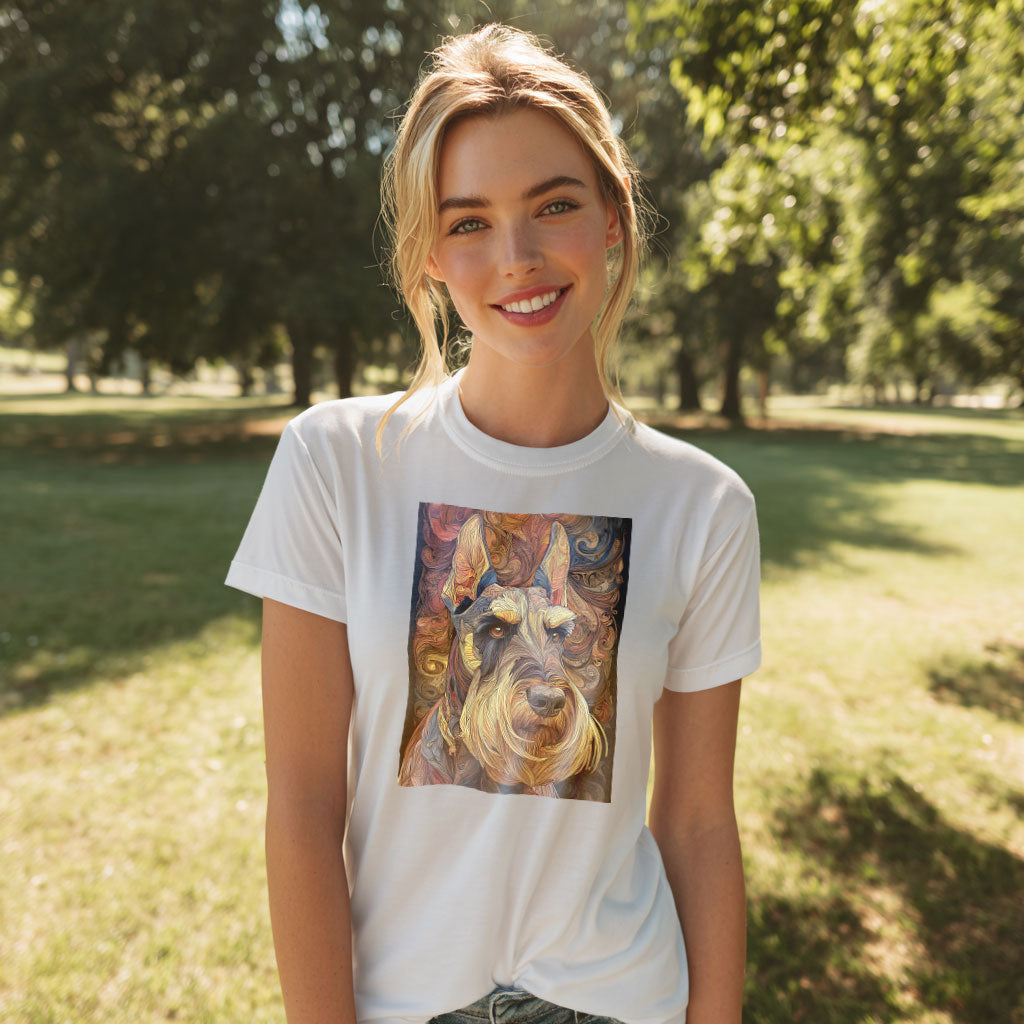 Giant Schnauzer "Cloisonne" T-shirt