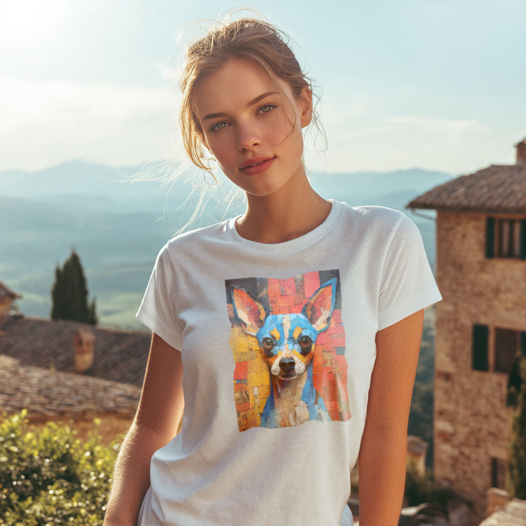 Chihuahua "Mosaic Mutt" T-shirt
